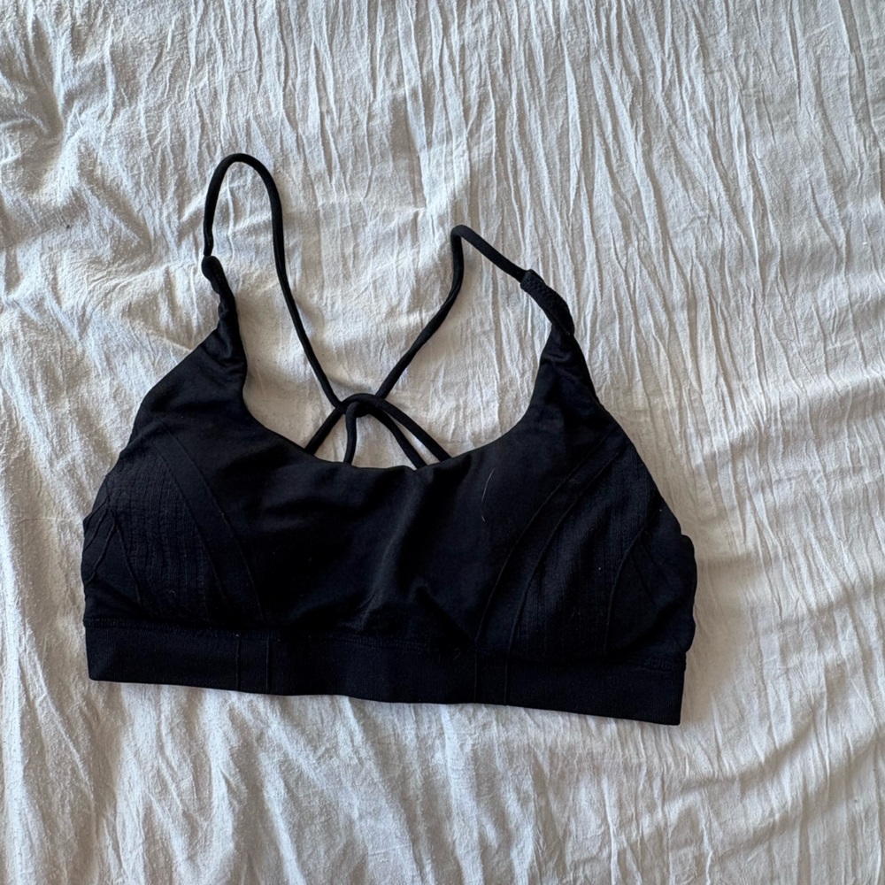 Fabletics Black Sports bra
